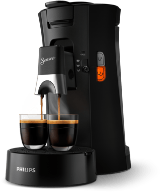 senseo select deep black silver