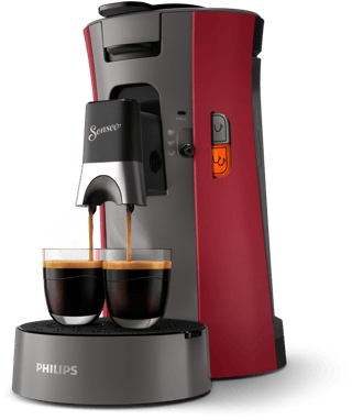 senseo select grey red