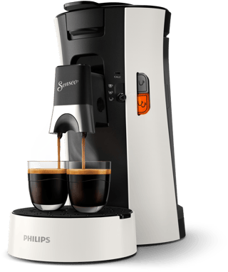 senseo select white black