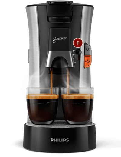 senseo machines select front with hotspot